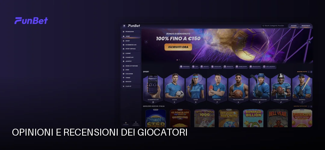 Funbet promotional banner